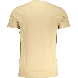 Beige Cotton T-Shirt