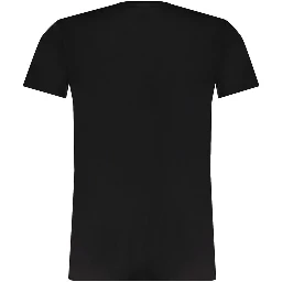Black Cotton T-Shirt