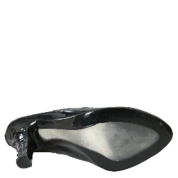 Black Crystal CINDERELLA Heels Pumps Shoes