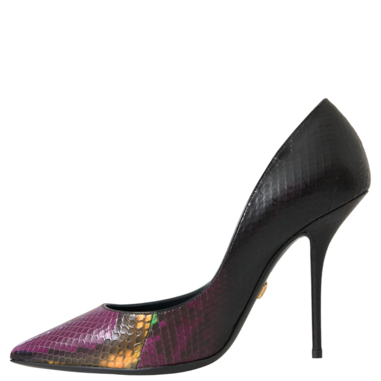 Multicolor Exotic Leather Heels Pumps Shoes