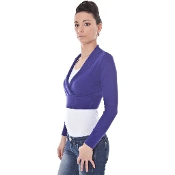 Purple Wool Sweater