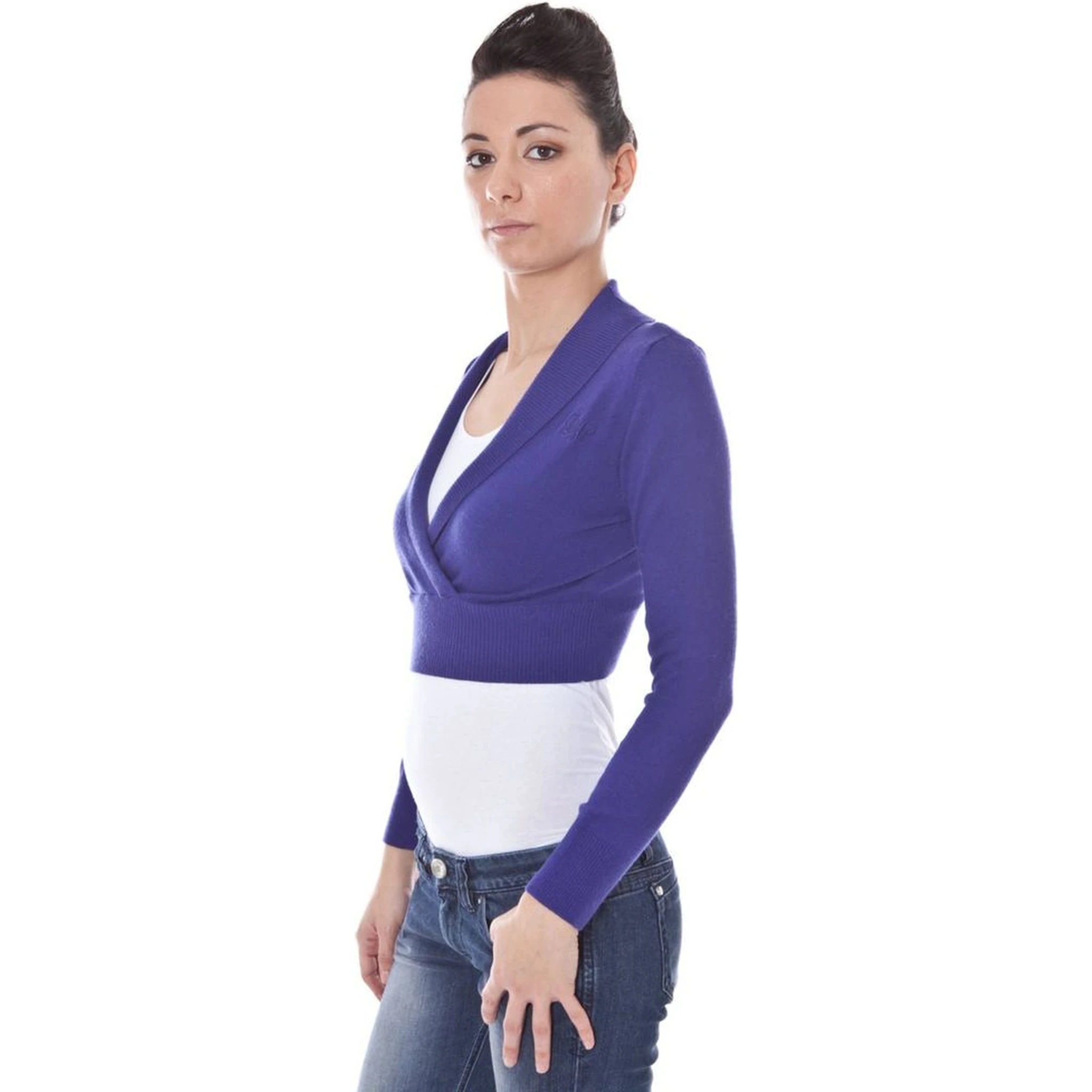 Purple Wool Sweater