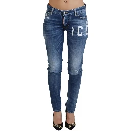 Blue Icon Low Waist Skinny Jennifer Denim Jeans