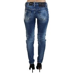 Blue Icon Low Waist Skinny Jennifer Denim Jeans