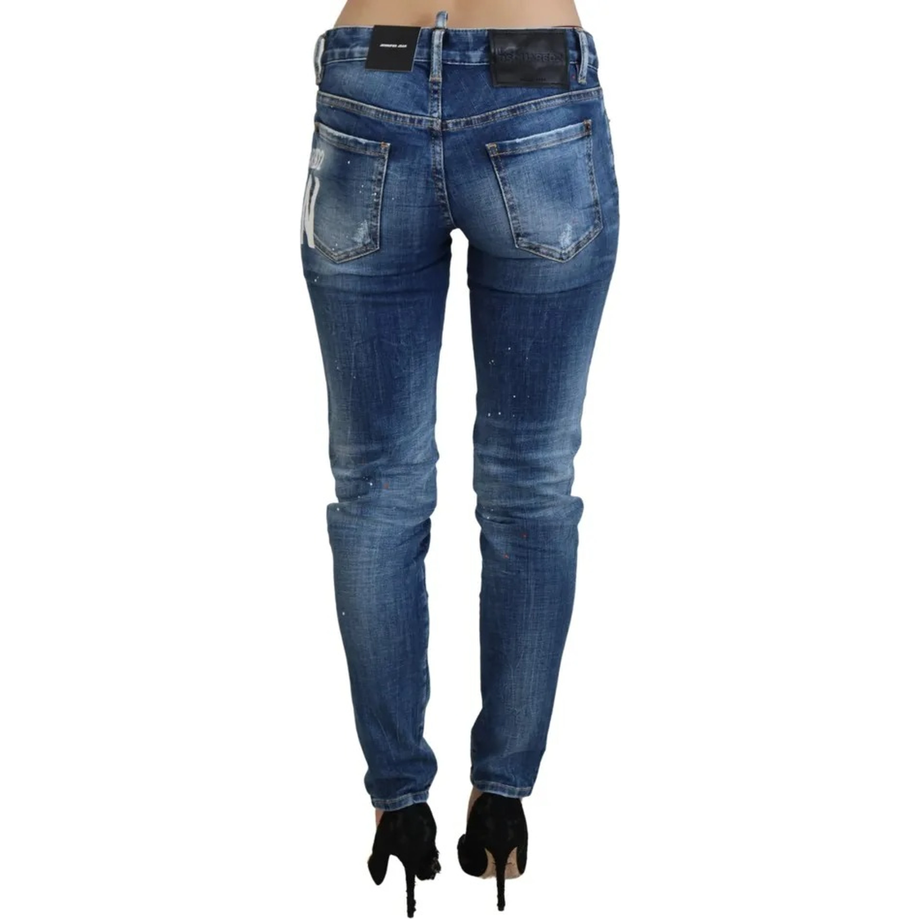Blue Icon Low Waist Skinny Jennifer Denim Jeans