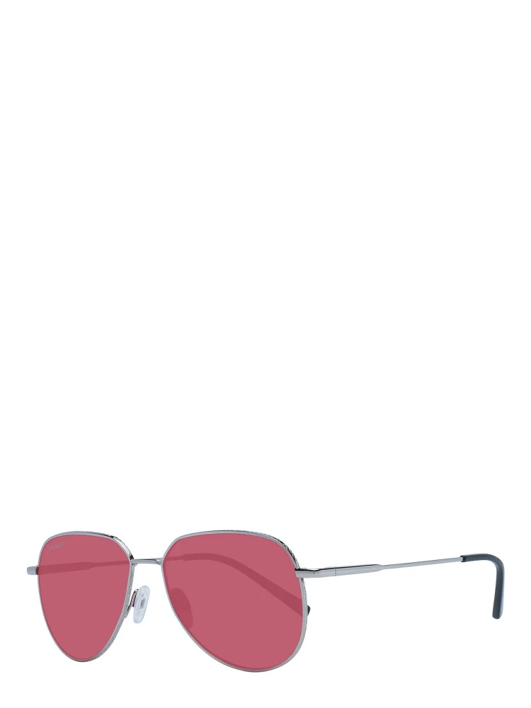 Silver Metal Sunglasses