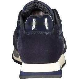 Blue Polyester Sneaker