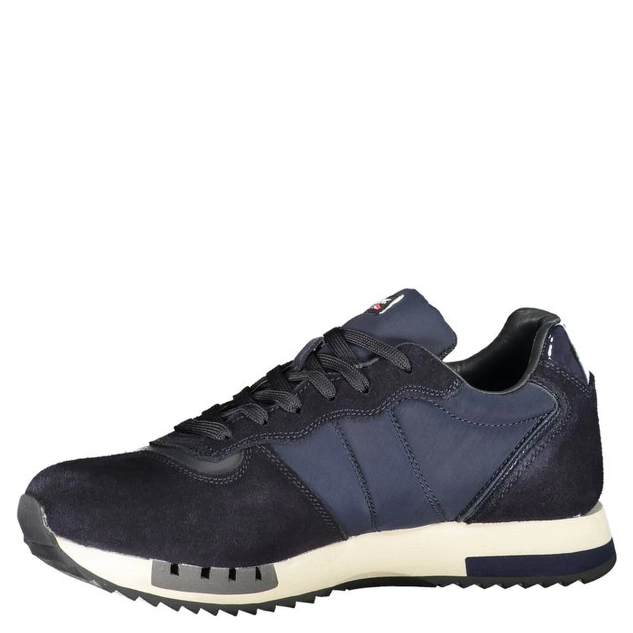 Blue Polyester Sneaker