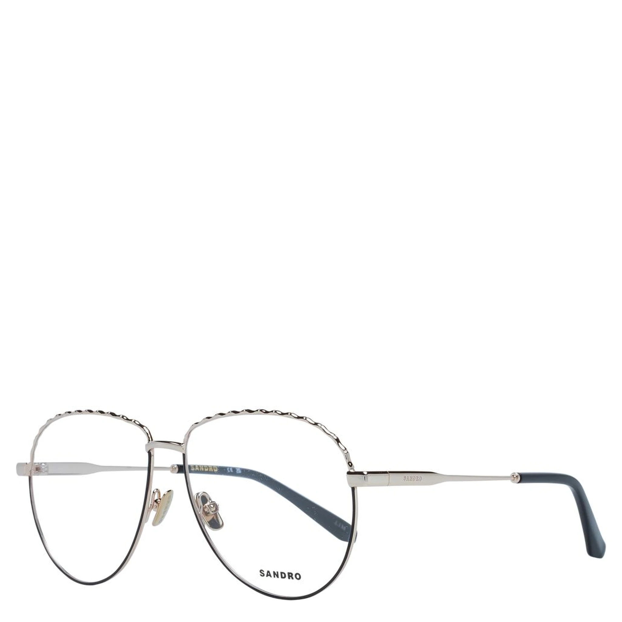 Black Metal Glasses (Frames)