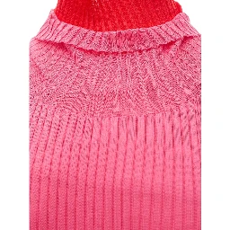 Pink Cotton Casual Dress