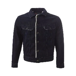 Blue Cotton Denim Jacket