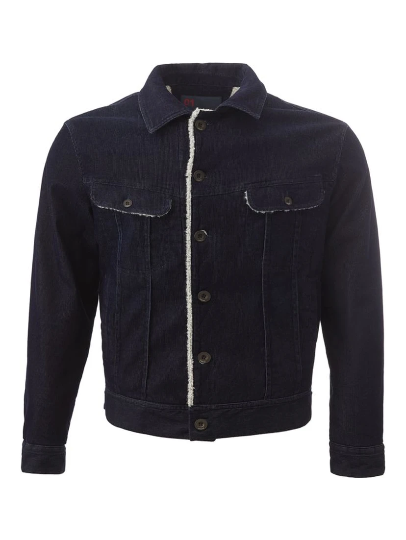 Blue Cotton Denim Jacket