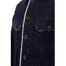 Blue Cotton Denim Jacket