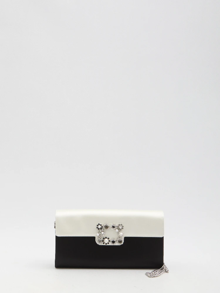 Envelope Flap Flower Buckle clutch