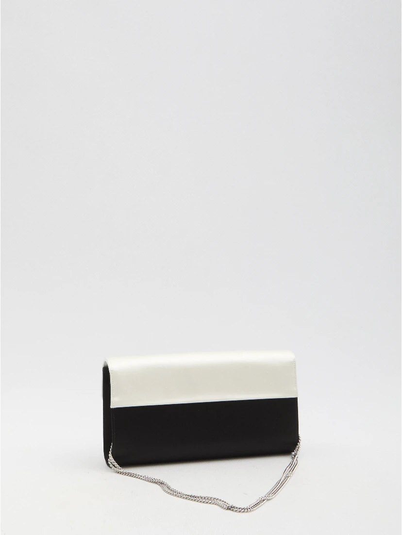 Envelope Flap Flower Buckle clutch