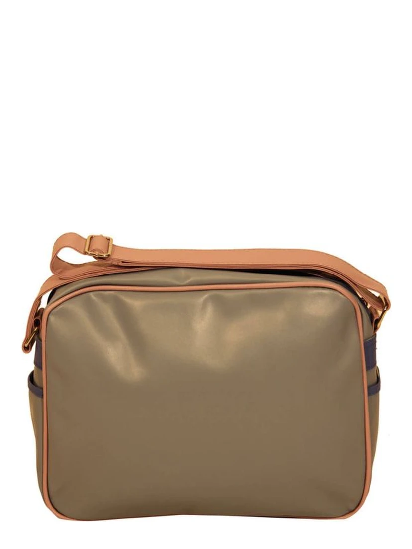Blue Synthetic Handbag