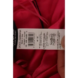 Silk Pink Fitted Cut One Shoulder Midi Dress