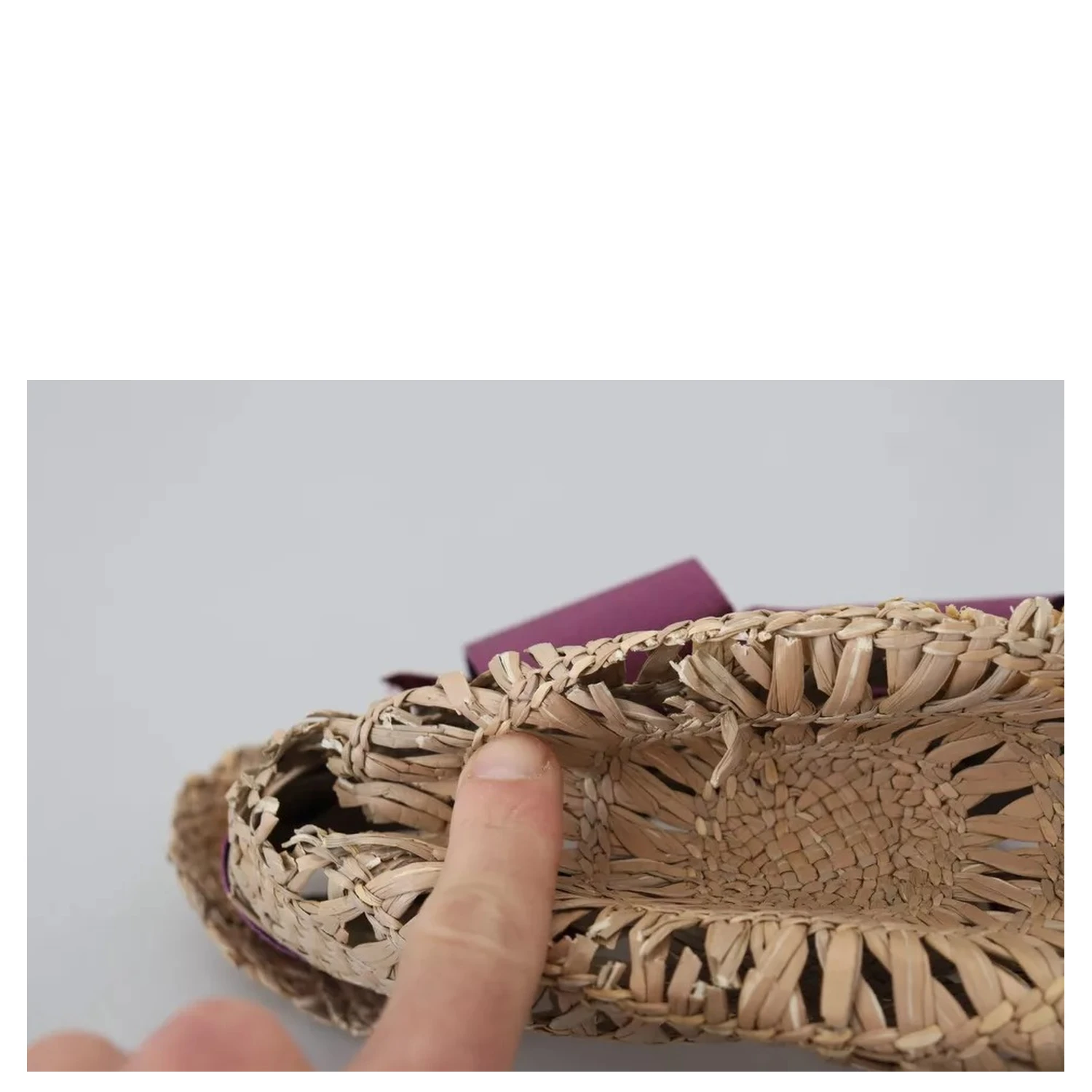 Brown Ribbon Floral Embellished Straw Hat