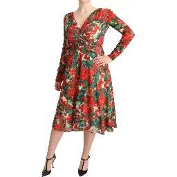 Multicolor Portofino-Print Shift Dress