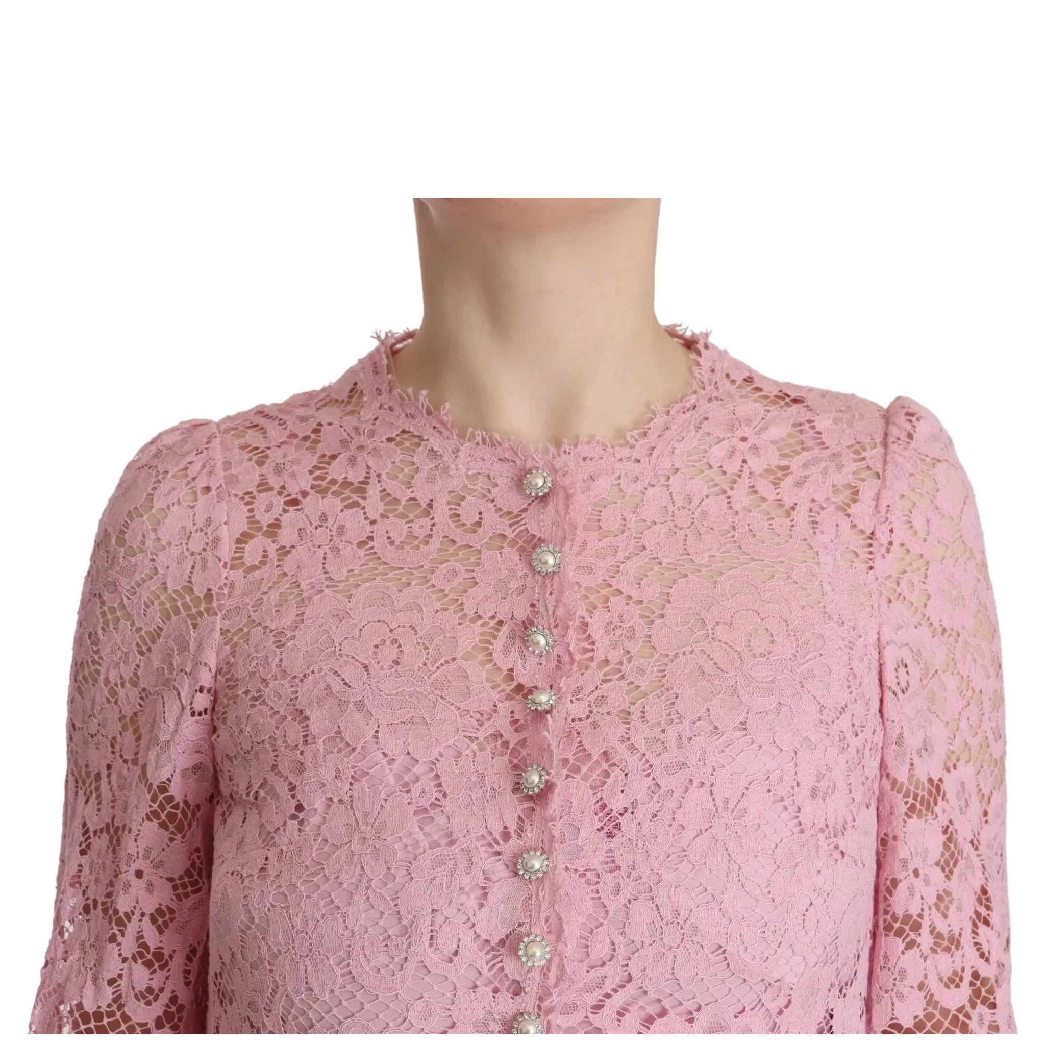 Shift Lilac Lace Feathers Long Sleeves Dress