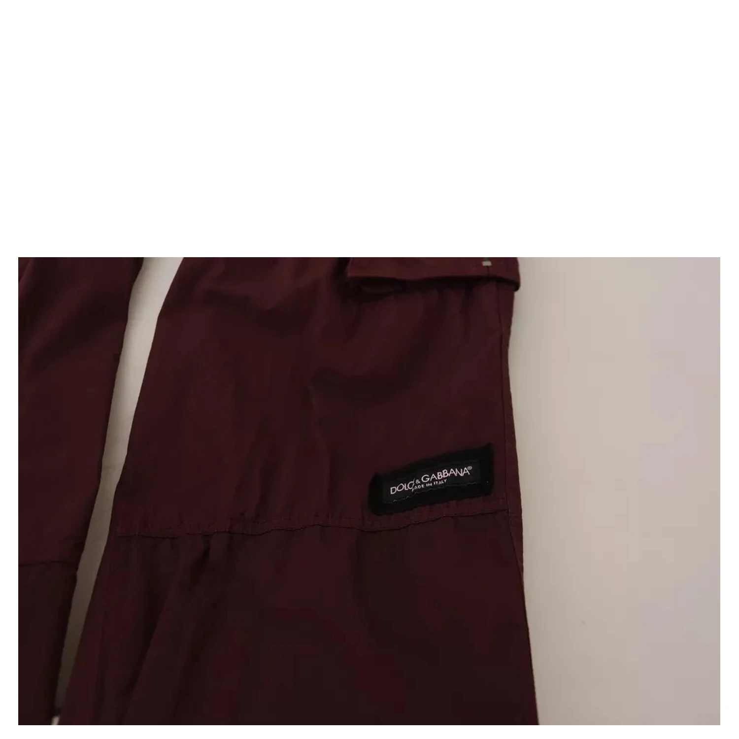 Bordeaux Cargo Jogger Trouser Cotton Pants