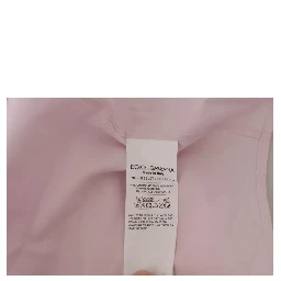 Light Pink Cotton Dress Formal Men GOLD Shirt