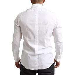 White GOLD Formal Cotton Tuxedo Dress Shirt