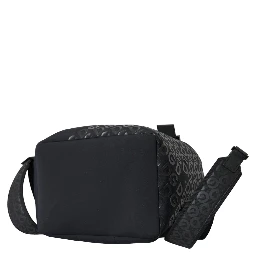 Black Neoprene Nylon DG Logo School Backpack Bag