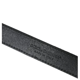 Black Jacquard Stripes Silver Metal Buckle Belt