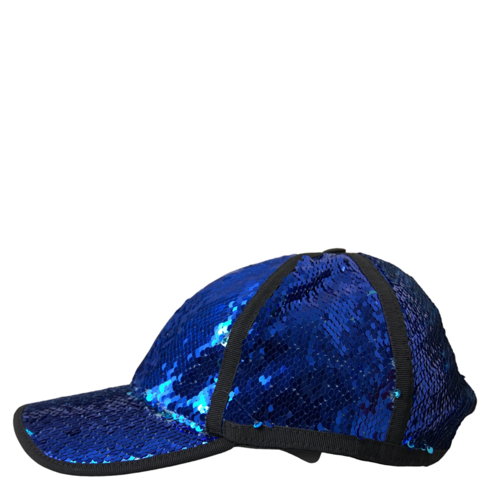 Royal Blue Sequin Baseball Hat Men