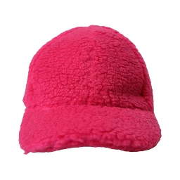 Pink Fleece Plush Baseball Hat Men