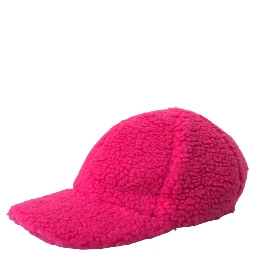 Pink Fleece Plush Baseball Hat Men