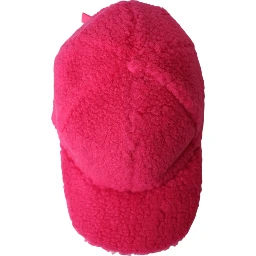Pink Fleece Plush Baseball Hat Men