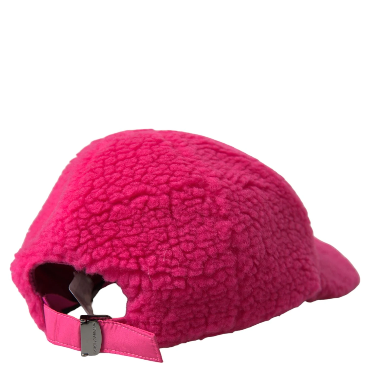 Pink Fleece Plush Baseball Hat Men