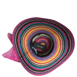 Multicolor Fantasy Wide Brim Floppy Hat