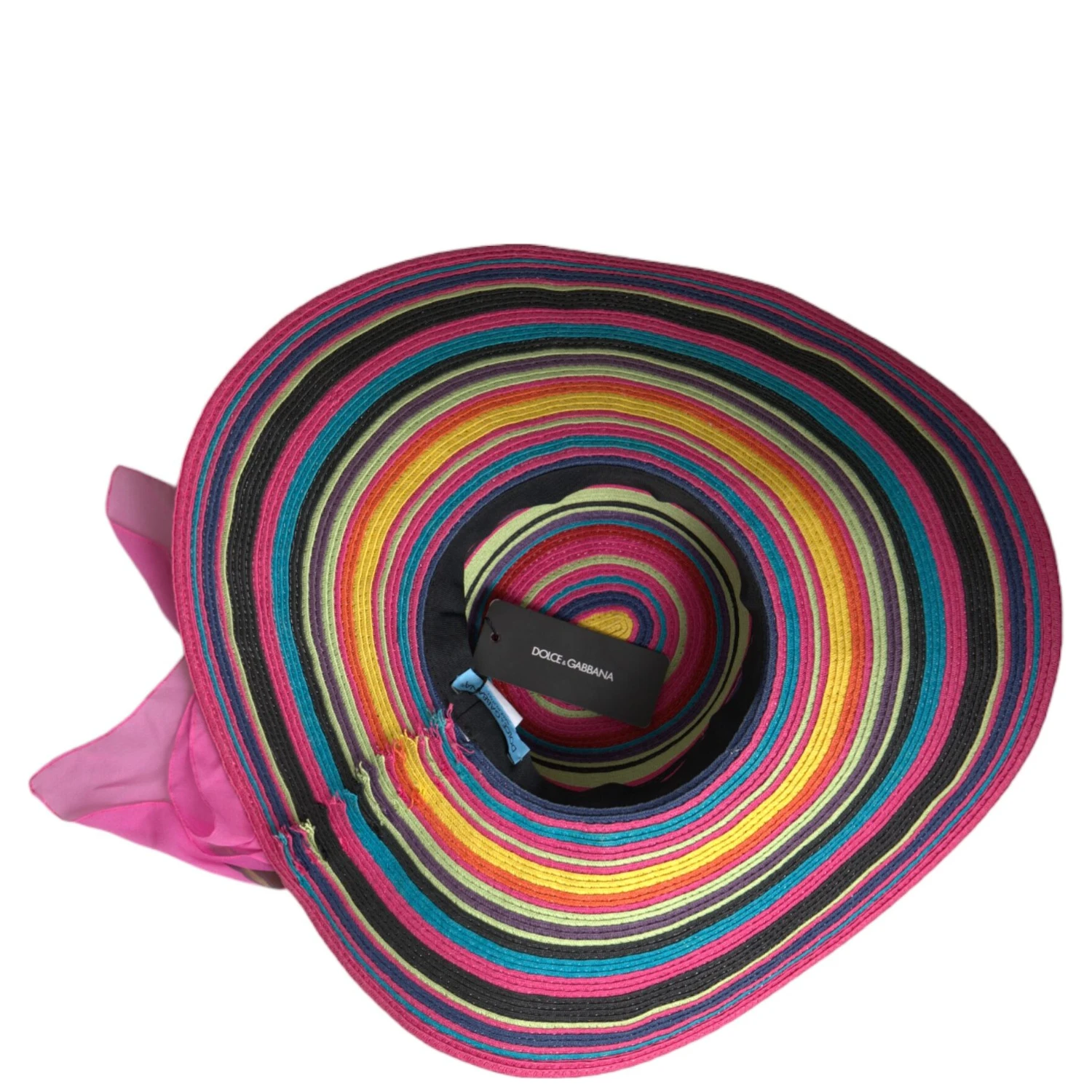 Multicolor Fantasy Wide Brim Floppy Hat