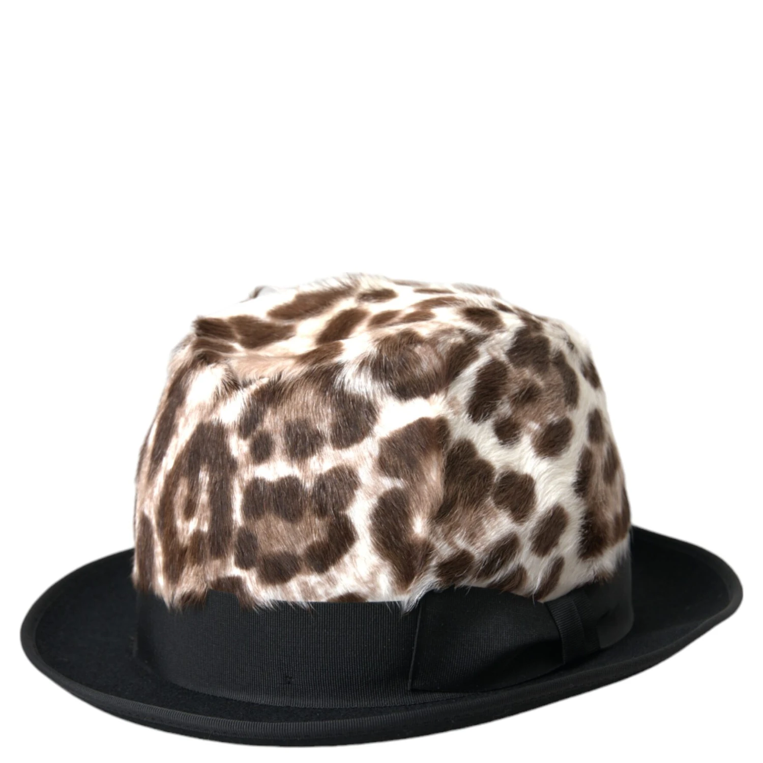 Multicolor Leopard Women Fedora Hat