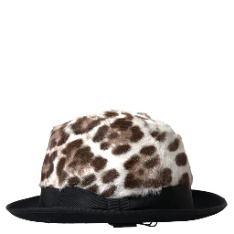 Multicolor Leopard Women Fedora Hat