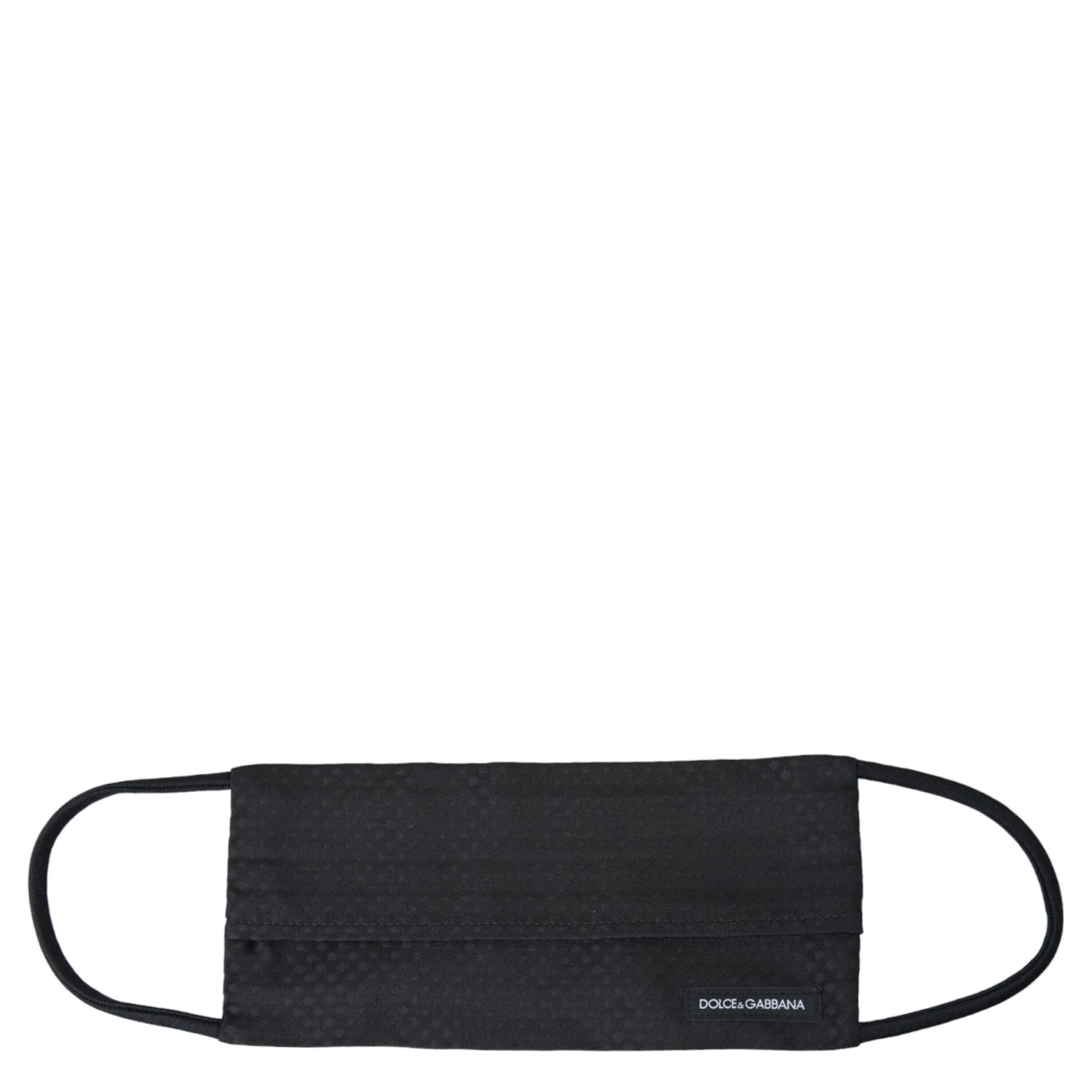 Black 100% Silk Adjustable Necktie Face Mask