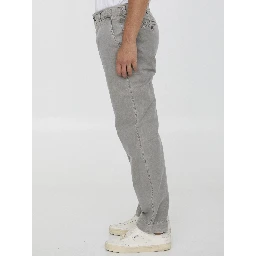 Rigid canvas pants