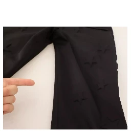 Black Jogger Women Polyester Pants