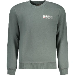 Green Cotton Sweatshirt