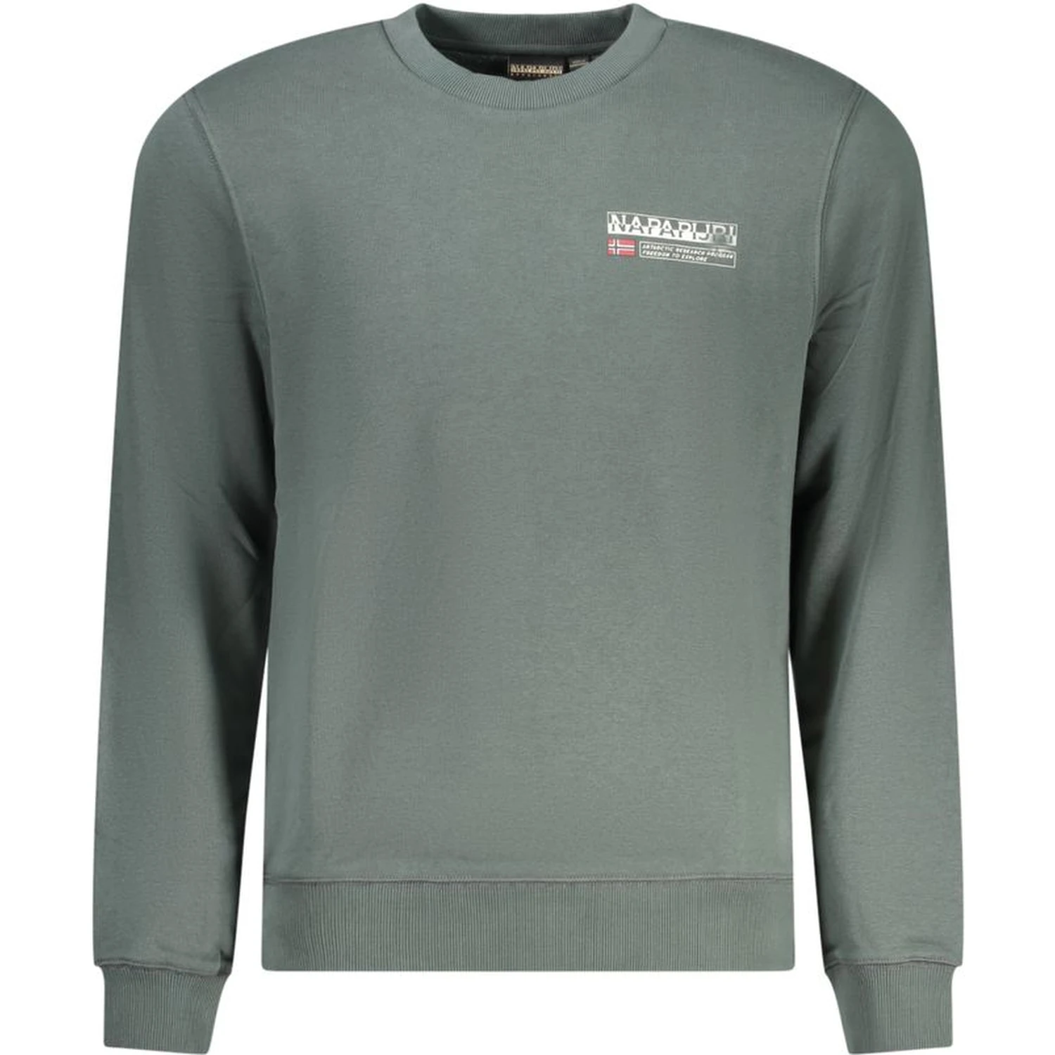 Green Cotton Sweatshirt