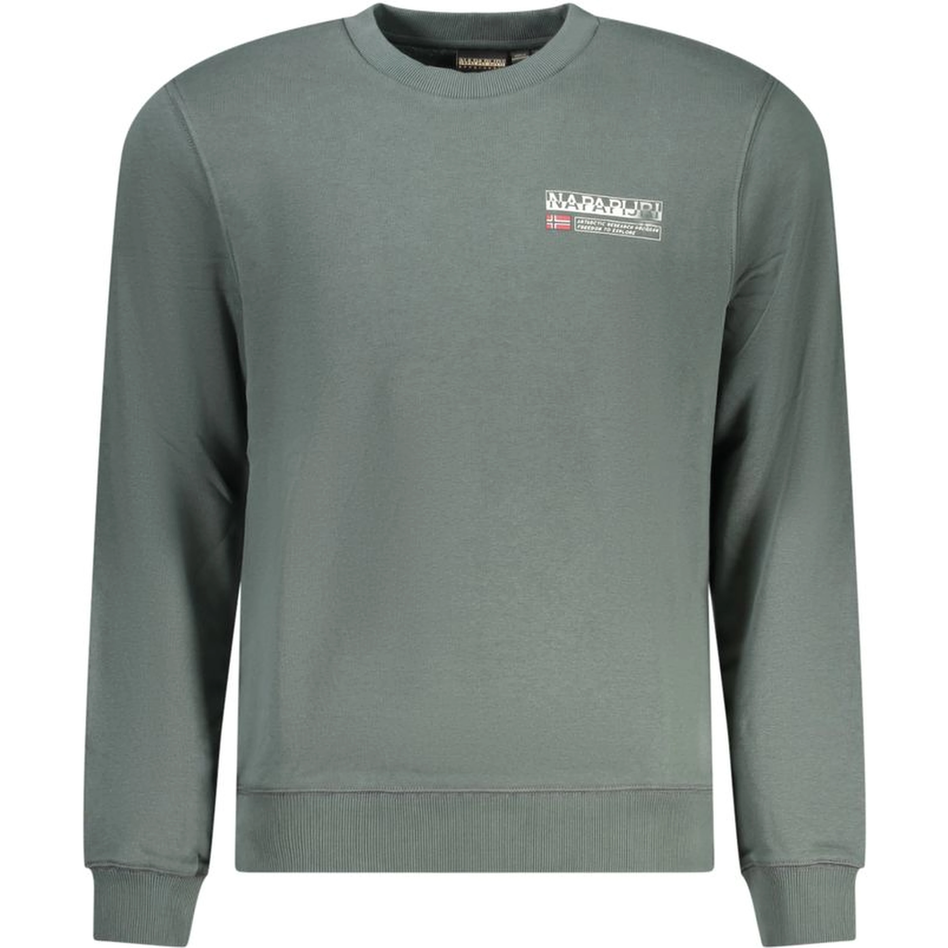 Green Cotton Sweatshirt
