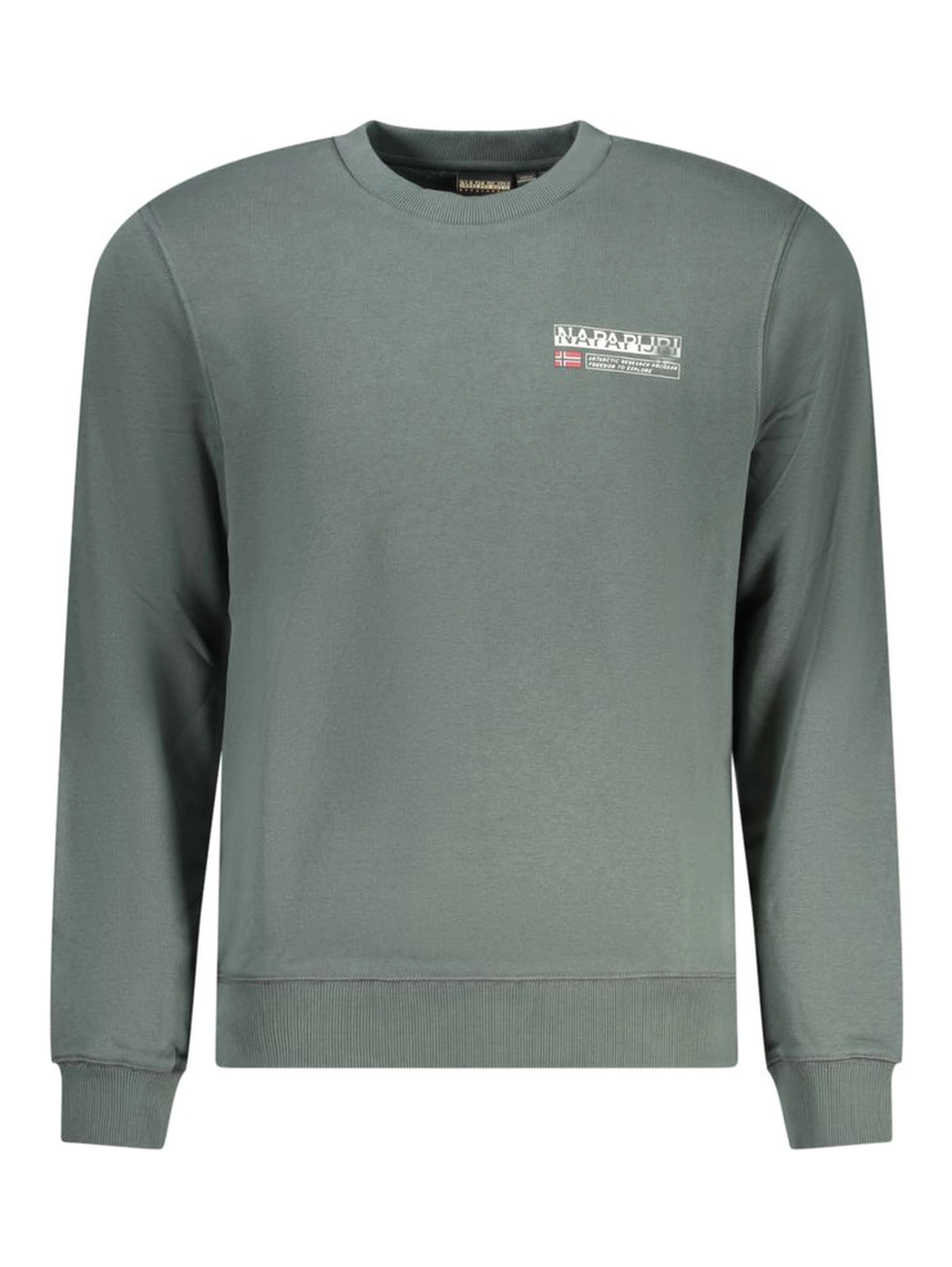 Green Cotton Sweatshirt