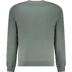 Green Cotton Sweatshirt