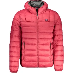 Red Polyamide Jackets & Coat