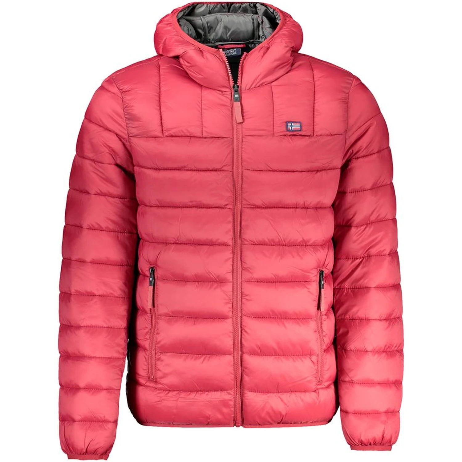 Red Polyamide Jackets & Coat