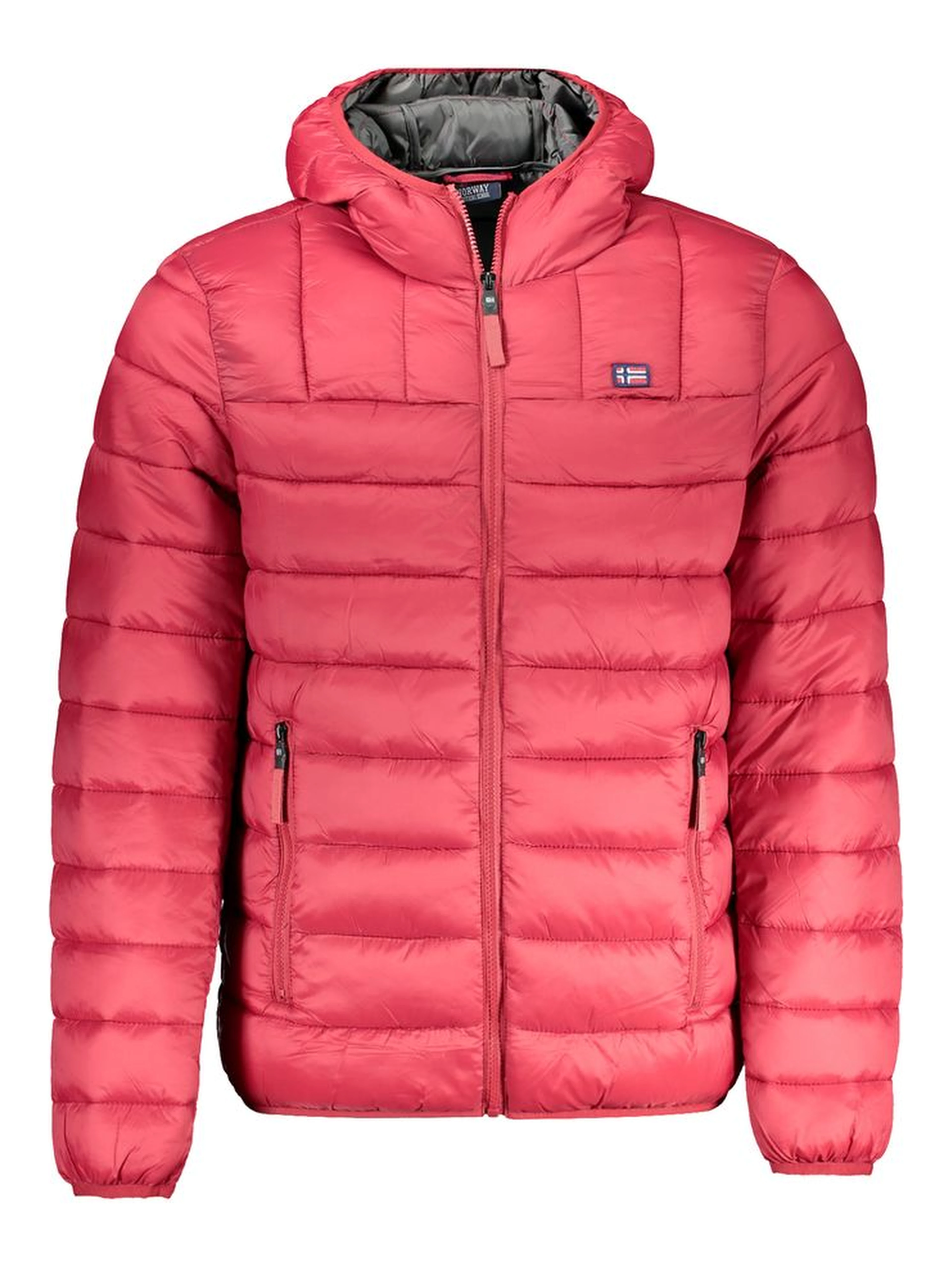 Red Polyamide Jackets & Coat
