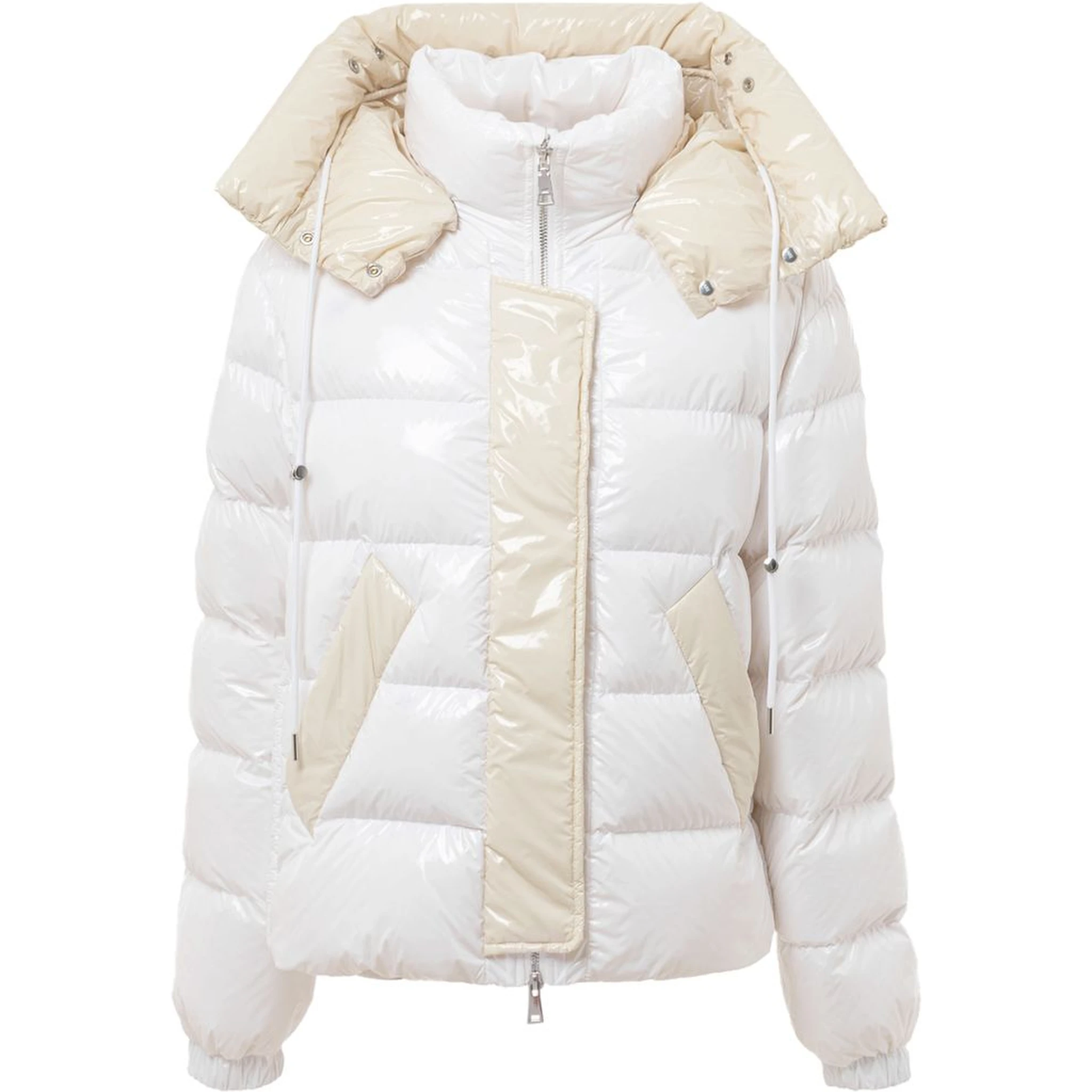 White Polyamide Coat